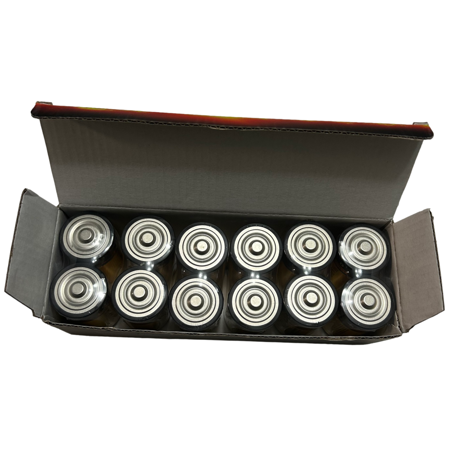 D Alkaline Batteries — 12‑Pack