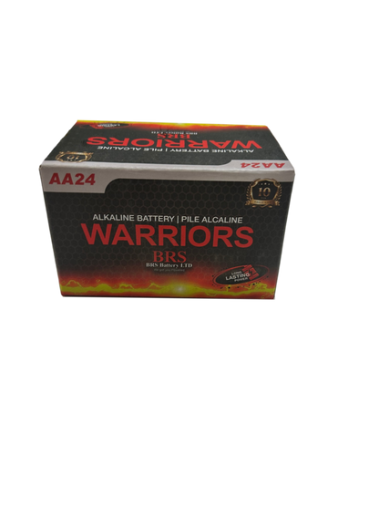 AA Alkaline Batteries — 24‑Pack