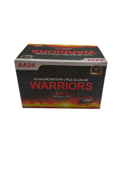 AA Alkaline Batteries — 24‑Pack