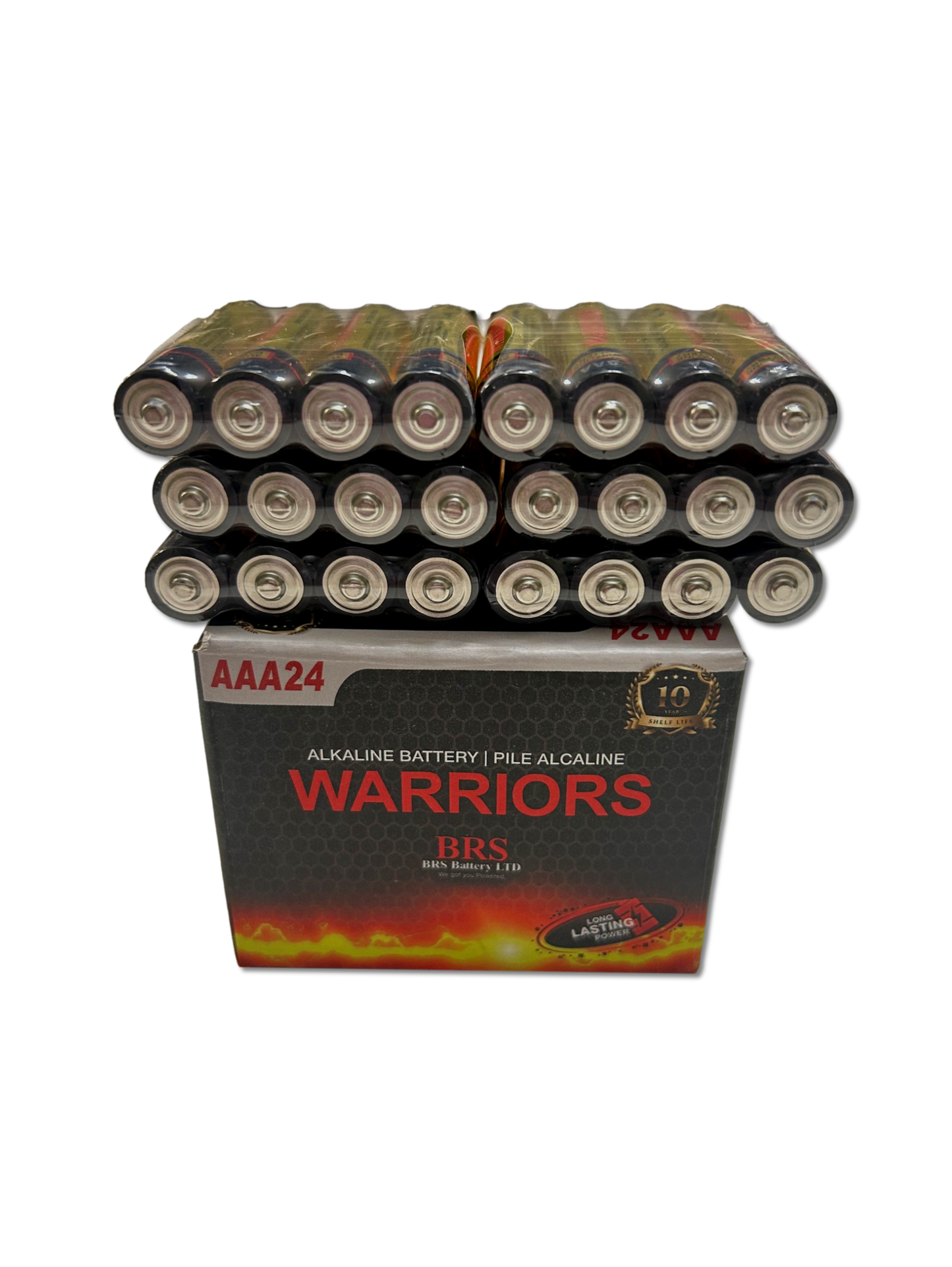 AAA Alkaline Batteries — 24‑Pack
