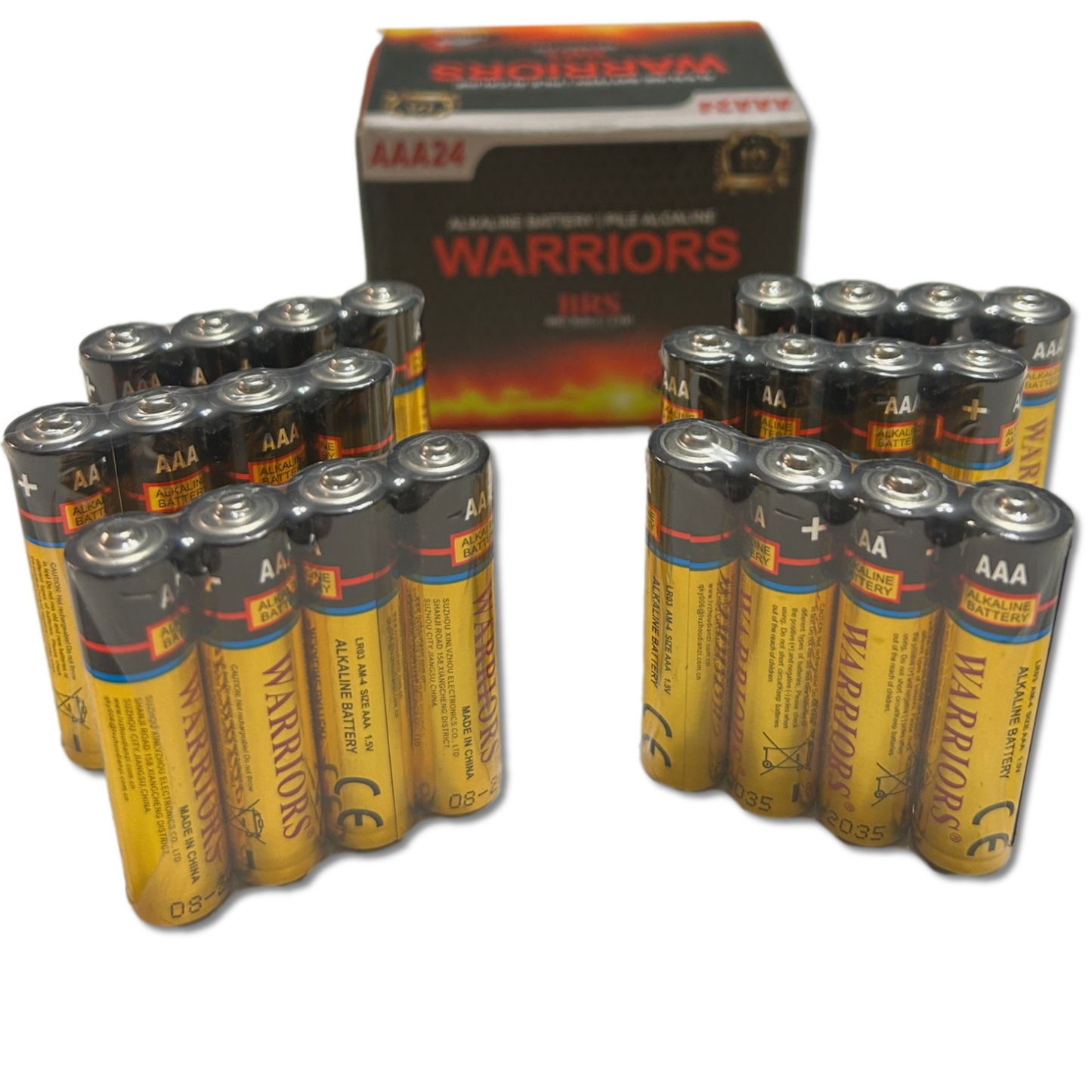 AAA Alkaline Batteries — 24‑Pack