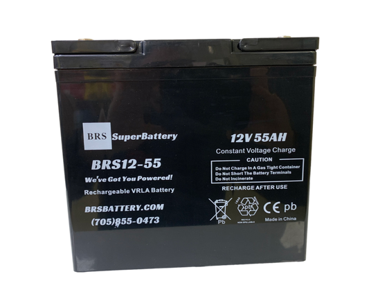 12V 55Ah Battery