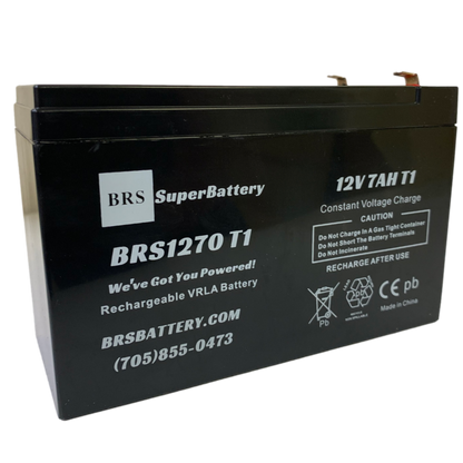 12V 7Ah T1 Battery