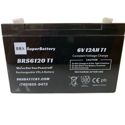 6V 12Ah Battery