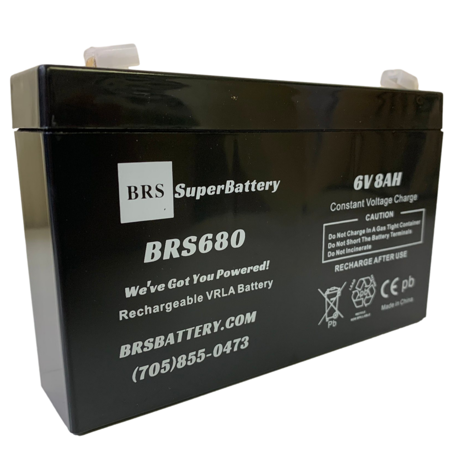 6V 8Ah Battery