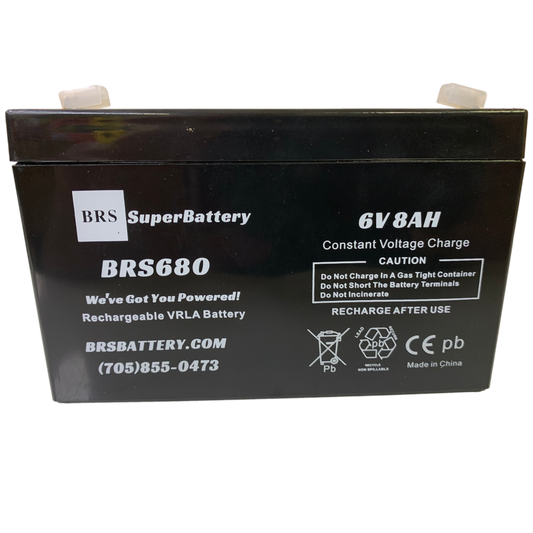 6V 8Ah Battery
