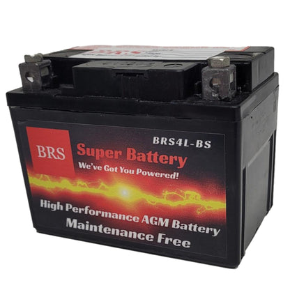 BRS4L-BS 12V 3.5AH 60CCA 30 Day Warranty - BRS Super Battery
