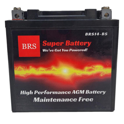 BRS14-BS 12v 14AH 200CCA 30 Day Warranty - BRS Super Battery