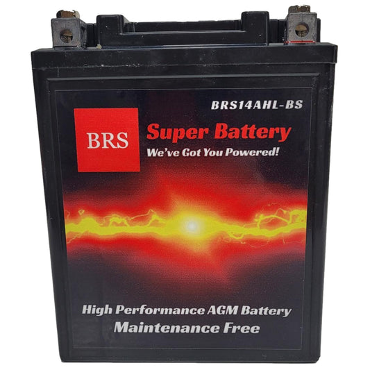 BRS14AHL-BS 12v 14AH 200CCA 30 Day Warranty - BRS Super Battery