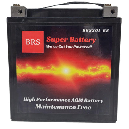 BRS30L-BS 12v 30AH 320CCA 30 Day Warranty - BRS Super Battery