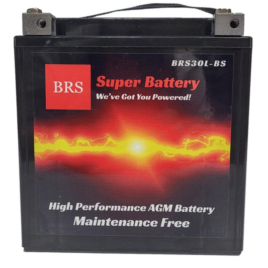 BRS30L-BS 12v 30AH 320CCA 30 Day Warranty - BRS Super Battery