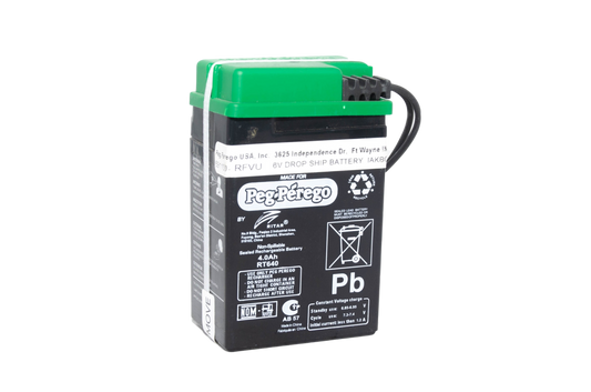 Peg Perego 6V 4AH Green Battery IAKB0509 - BRS Super Battery