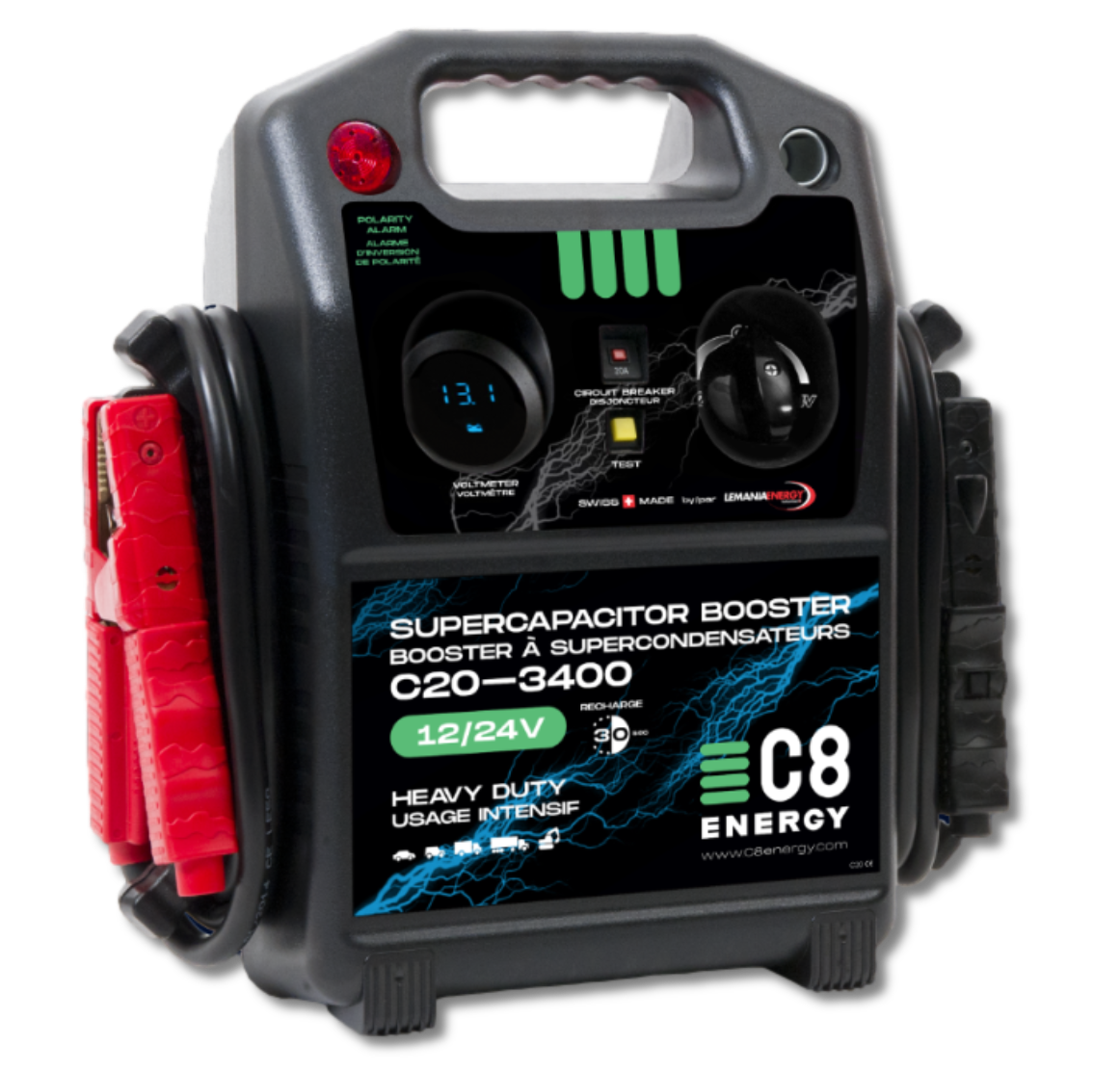 C8 SuperCapacitors C20-3400 12/24v