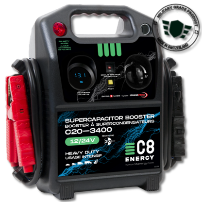C8 SuperCapacitors Booster Pack C20-3400 12/24v