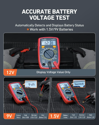 BRS-MT33D Digital Multimeter - BRS Super Battery