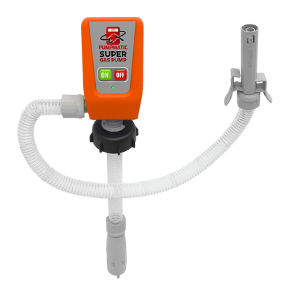 45 Gallon Drum Barrel Pump - Pumpmatic Super Drum Pump - BRS Super Battery