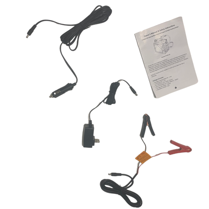 *NEW* PumpMatic Portable Fuel Station - Heavy Duty Rubber Hose, LED Display, Multi-Power Options for Cars, Boats & Equipment - BRS Super Battery