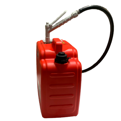 *NEW* PumpMatic Portable Fuel Station - Heavy Duty Rubber Hose, LED Display, Multi-Power Options for Cars, Boats & Equipment - BRS Super Battery