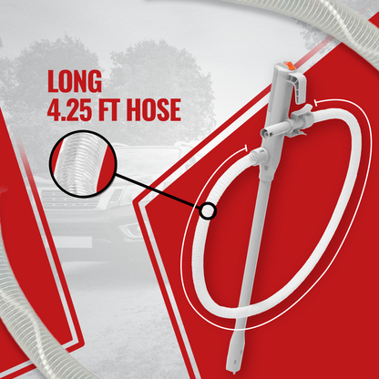 PumpMatic Stick Pump w/ Auto-Stop Sensor & 4.25 Ft Hose - BRS Super Battery