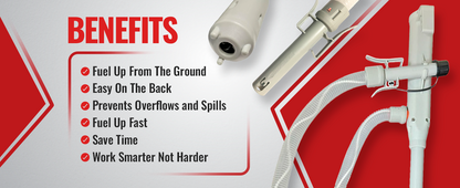 PumpMatic Stick Pump w/ Auto-Stop Sensor & 4.25 Ft Hose - BRS Super Battery