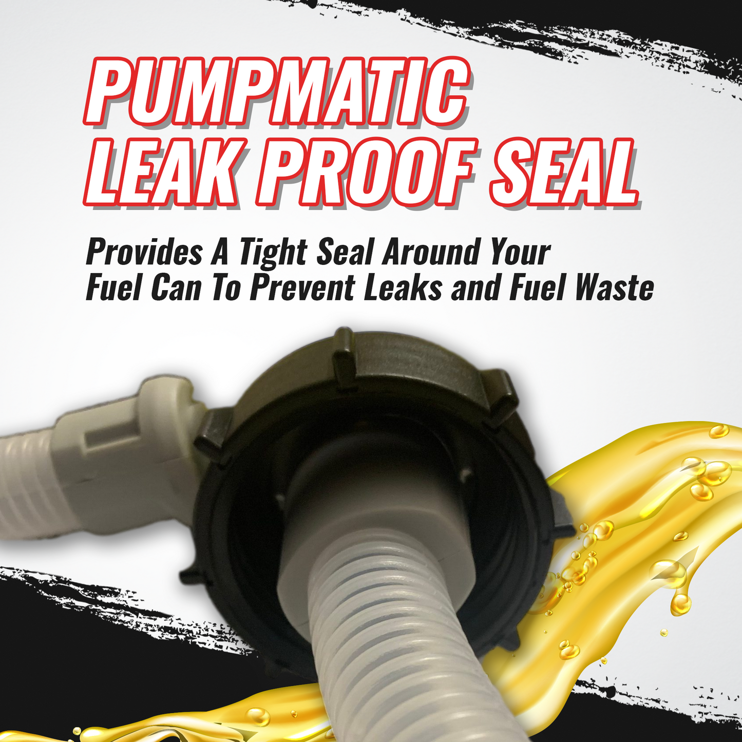 PumpMatic - Diesel Fuel Pump - Transfer Gas, Kerosene + Siphon Pump + 3 Power Sources w/ 4.25 Ft Hose - BRS Super Battery