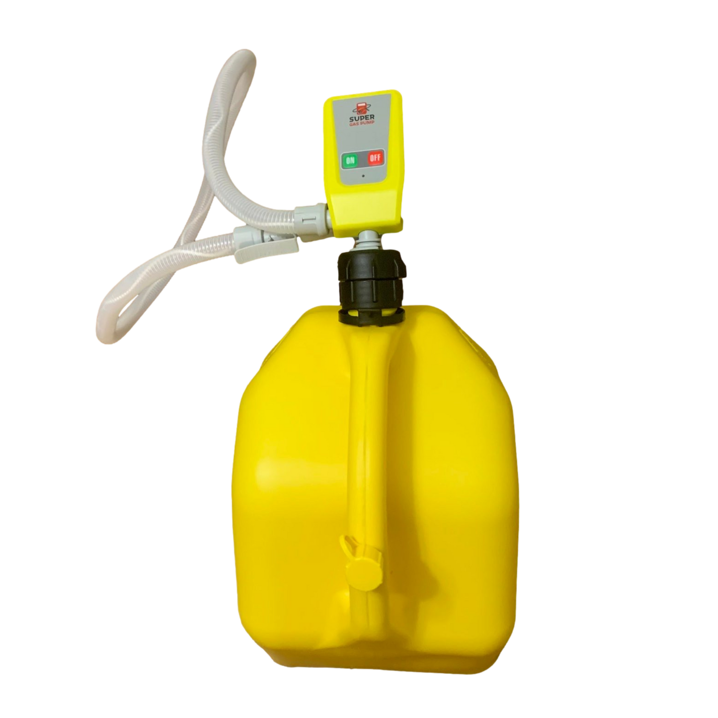 PumpMatic - Diesel Fuel Pump - Transfer Gas, Kerosene + Siphon Pump + 3 Power Sources w/ 4.25 Ft Hose - BRS Super Battery