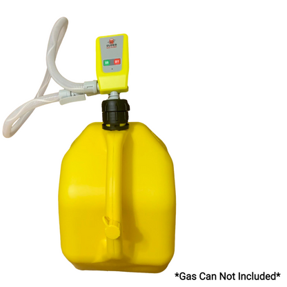 PumpMatic - Diesel Fuel Pump - Transfer Gas, Kerosene + Siphon Pump + 3 Power Sources w/ 4.25 Ft Hose - BRS Super Battery