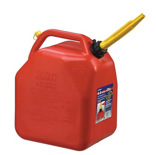 6.6 Gallon / 25 Litre GASOLINE CAN