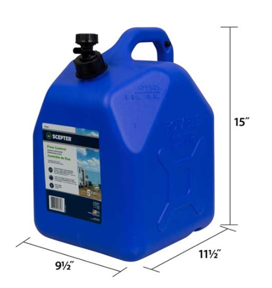 5 Gallon FLOW CONTROL WATER CAN
