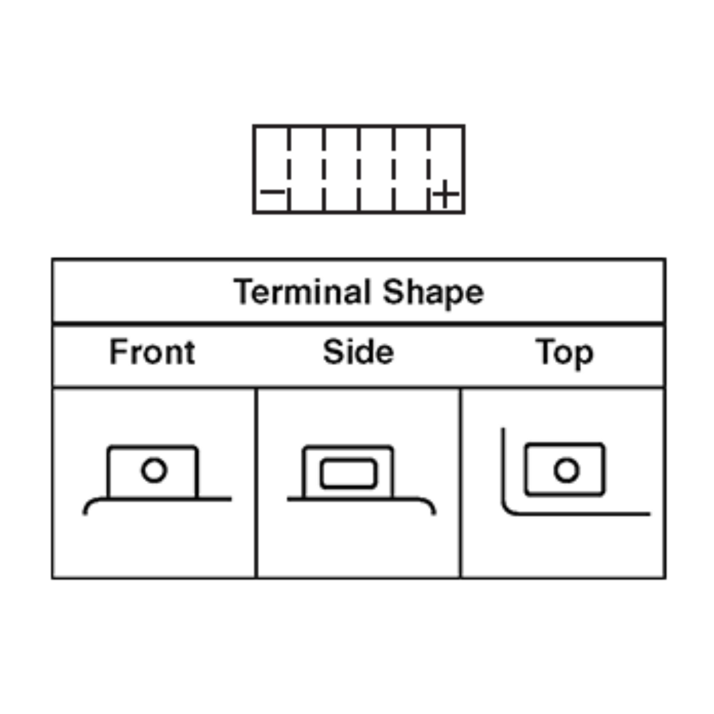 BRS14AHL-BS 12v 14AH 200CCA 30 Day Warranty - BRS Super Battery