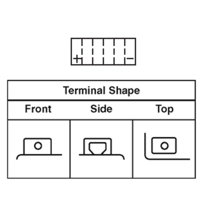BRS9-BS 12v 9AH 135CCA 30 Day Warranty - BRS Super Battery
